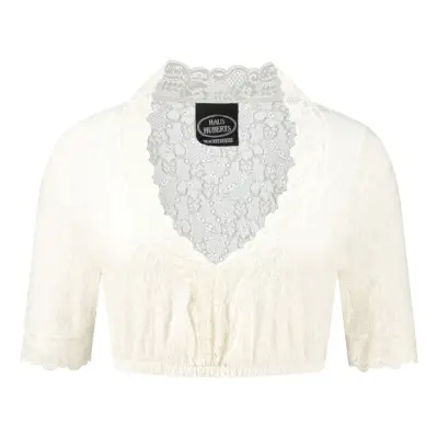 Oktoberfest Dirndl Blus Naturvit - 40