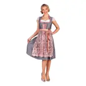 Oktoberfest Dirndl Lina Deluxe Maskeraddräkt - 46