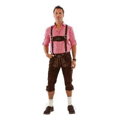 Oktoberfest Lederhosen Deluxe Bruna - 48