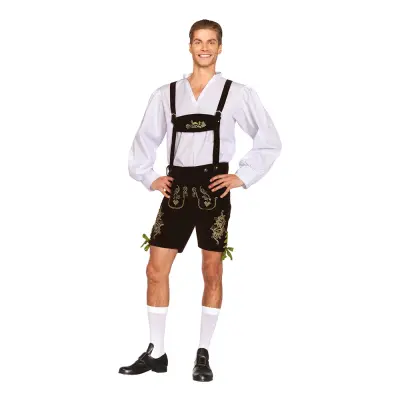 Oktoberfest Lederhosen Deluxe Maskeraddräkt