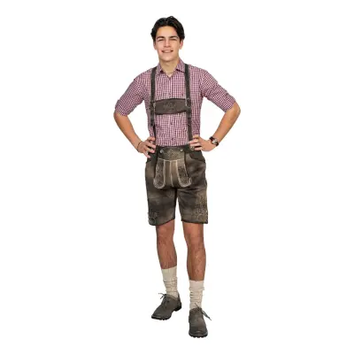 Oktoberfest Lederhosen Korta Retro - 50