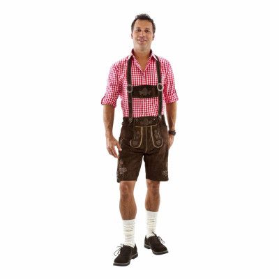 Oktoberfest Lederhosen Shorts Bruna - 46