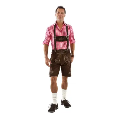 Oktoberfest Lederhosen Shorts Bruna - 46