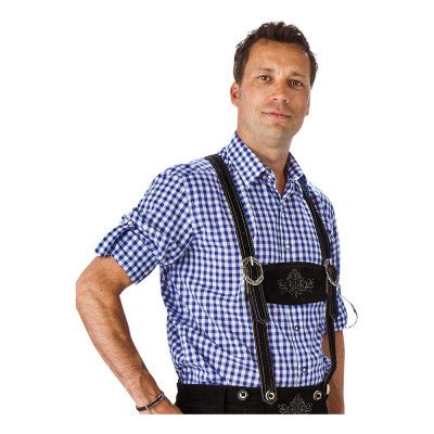 Oktoberfest Skjorta Blå - X-Large