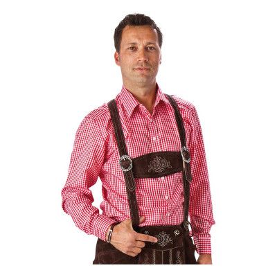 Oktoberfest Skjorta Röd - Large