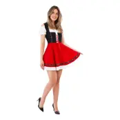Oktoberfestklänning Dirndl Röd - 44