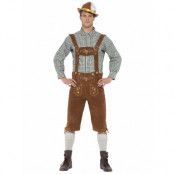 Oktoberfest/Lederhosen Maskeraddräkt L