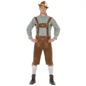 Oktoberfest/Lederhosen Maskeraddräkt L