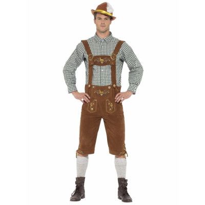 Oktoberfest/Lederhosen Maskeraddräkt M