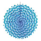 Pappersblomma Bayersk Blå Hängande Dekoration