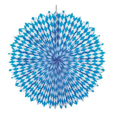 Pappersblomma Bayersk Blå Hängande Dekoration