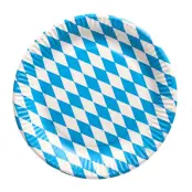 Papperstallrikar Oktoberfest - 50-pack