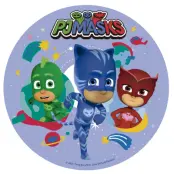 Pyjamashjältarna Tårtbild 15,5cm