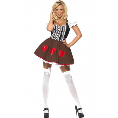 Sexig Heidi Kostym M