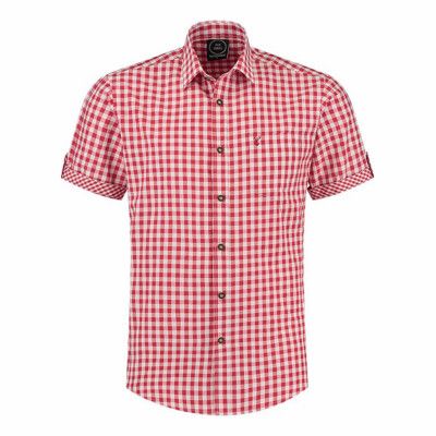 Skjorta Oktoberfest Röd/Rutig - Medium