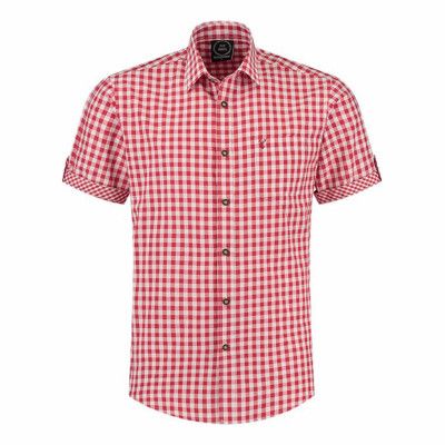 Skjorta Oktoberfest Röd/Rutig - XX-large