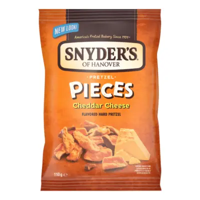 Snyders Pretzel Pieces Cheddar Cheese - 110 gram