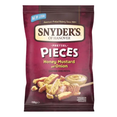 Snyders Pretzel Pieces Honey Mustard&Onion - 110 gram