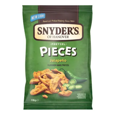 Snyders Pretzel Pieces Jalapeno - 110 gram