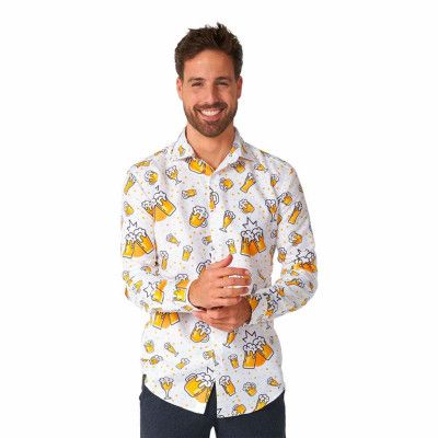 Suitmeister Beer White Skjorta - Large