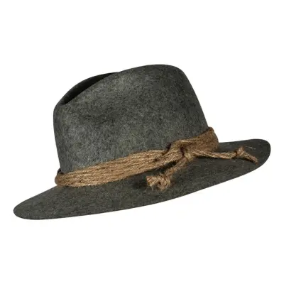 Tyrolerhatt Deluxe Grå - One size