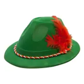 Tyrolerhatt med Fjäder - One size