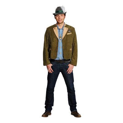 Tyrolerjacka Grön - Medium