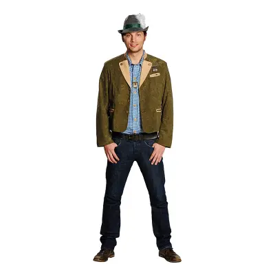 Tyrolerjacka Grön - Medium