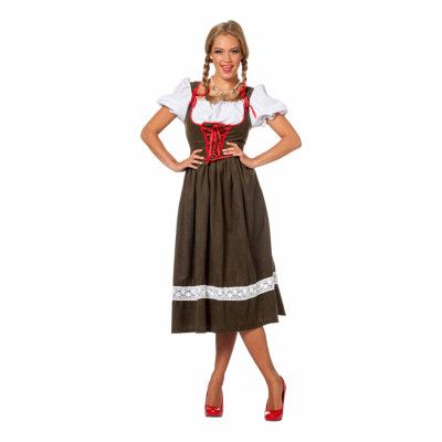 Österrikisk Dam Maskeraddräkt - 48