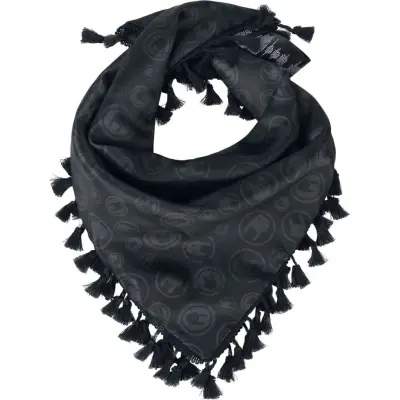 EMP Special Collection Bandana - Oktoberfest Halstuch - för Dam - svart