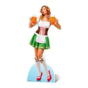 Oktoberfest Öltjej Kartongfigur
