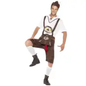 Välhängd Oktoberfest Maskeraddräkt XL