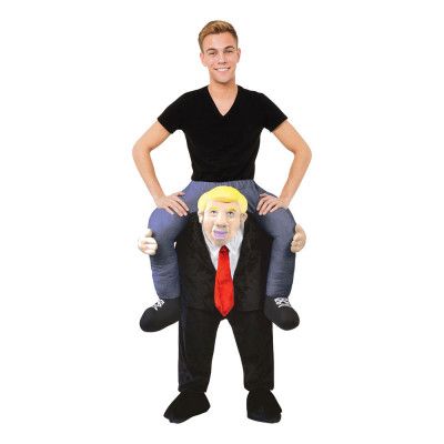 Amerikansk President Piggyback Maskeraddräkt - One size
