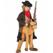 Häst Piggyback Ride On Kostym till Barn