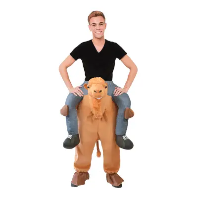 Kamel Piggyback Maskeraddräkt - One size