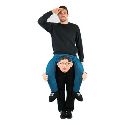 Piggyback Kim Jong Un Maskeraddräkt - One size