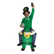 Leprechaun Piggyback Maskeraddräkt