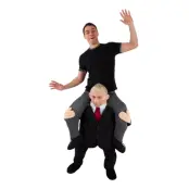 Rysk President Piggyback Maskeraddräkt - One size