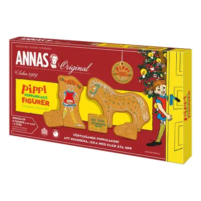 Annas Pepparkaksfigurer Pippi - 210 gram