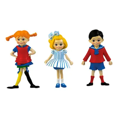 Figurset Pippi Långstrump