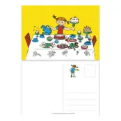 Pippi Inbjudningskort