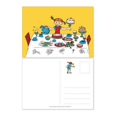 Pippi Inbjudningskort