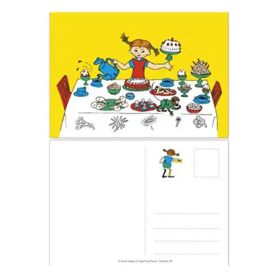 Pippi Inbjudningskort