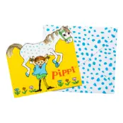 Inbjudningskort Pippi Långstrump - 8-pack