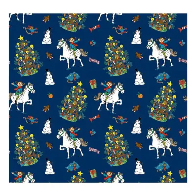 Julpapper Pippi Långstrump