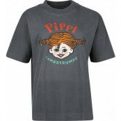 Pippi Långstrump - Anime T-shirt - S 3XL - för Dam - flerfärgad