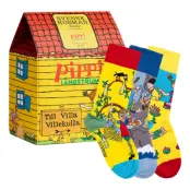 Pippi Långstrump™ Villa Villekulla Strumpor för Barn Presentbox - 35-38