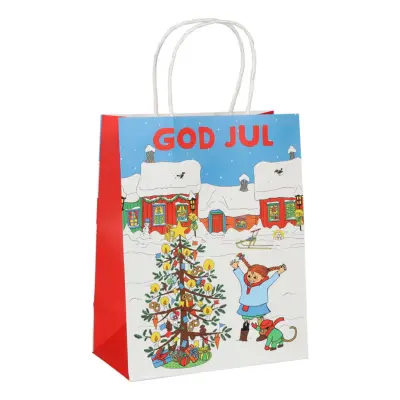 Presentpåse Jul Pippi Långstrump