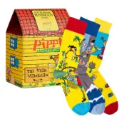 Strumpor Pippi Långstrump™ Villa Villekulla Presentbox - 41-46