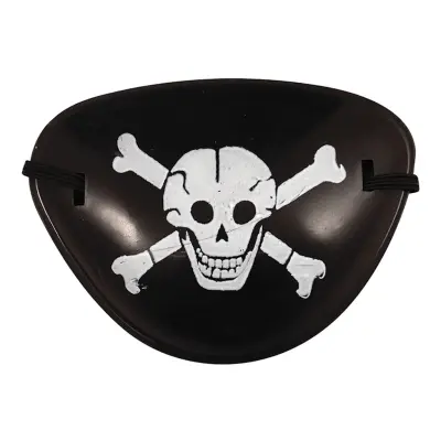 Ögonlapp med Dödskalle